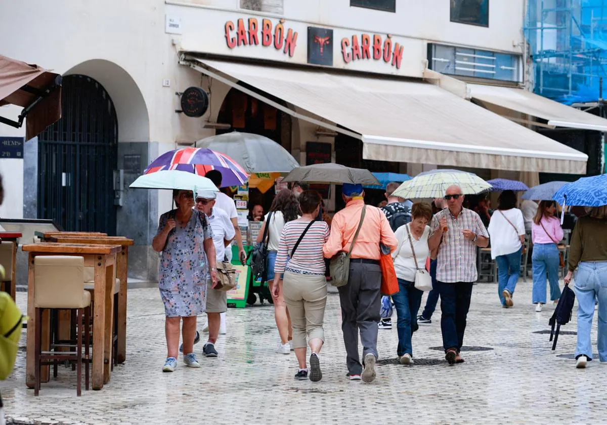 El tiempo Aemet activa el aviso amarillo en Málaga para este domingo